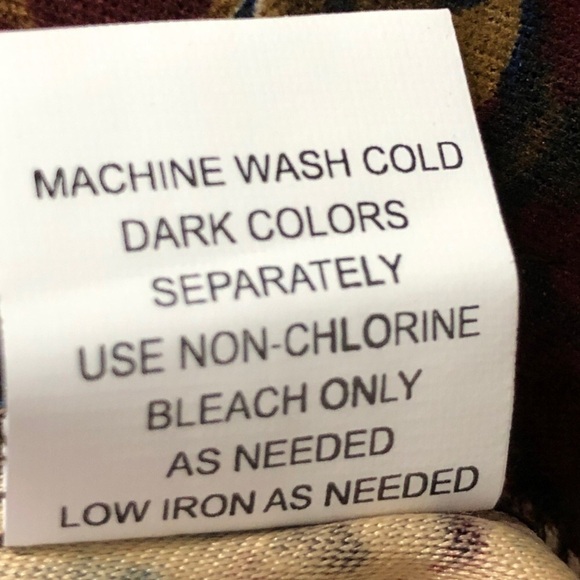NOTATIONS PETITE Burgundy, Blue, Tan Floral Zip-Front Lightweight Jacket Size PS - Picture 5 of 5